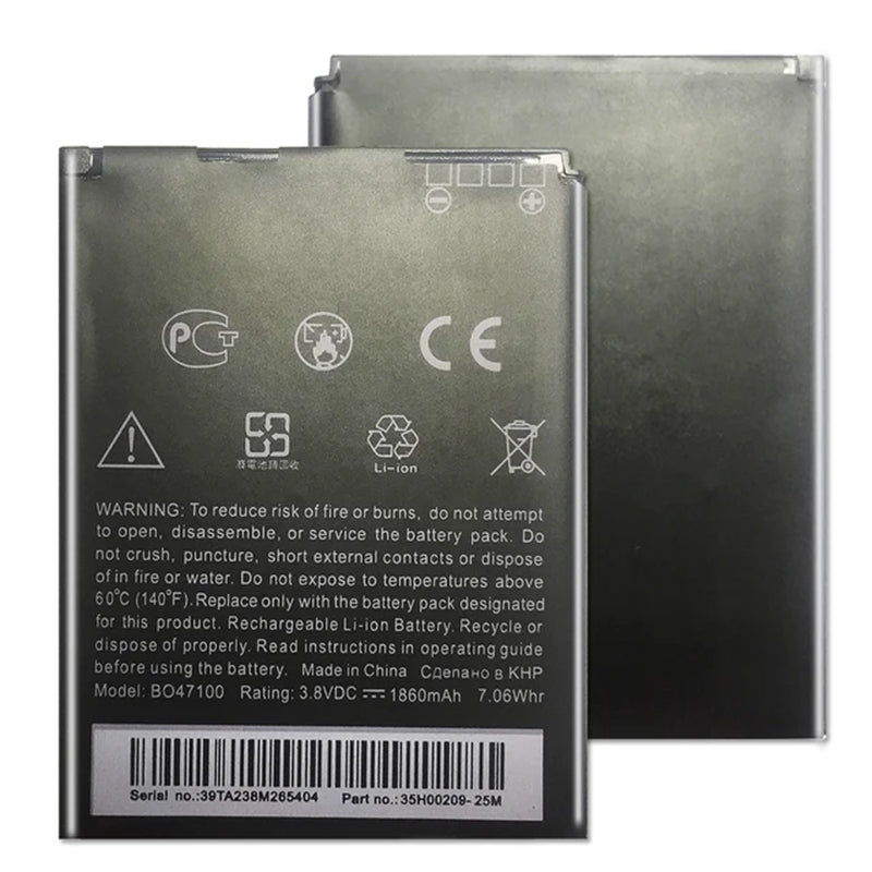 Replacement Battery for HTC Desire 500 600 528 609D 606W 608T, BO47100 Replacement Battery for HTC Desire 500 600 528 609D 606W 608T, BO47100